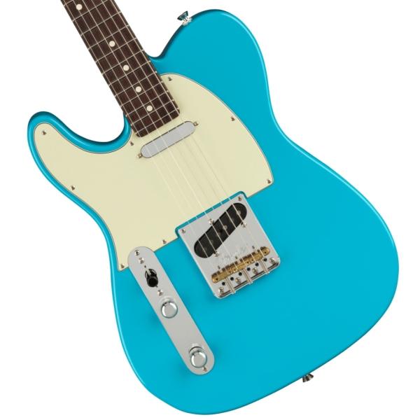 American Professional II Telecaster Left-Hand Rosewood Fingerboard Miami Blue