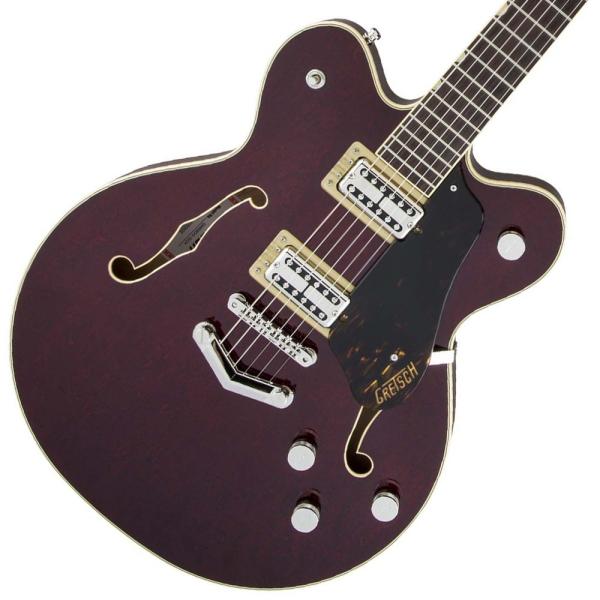 G6609 Players Edition Broadkaster Center Block Double-Cut with V-Stoptail