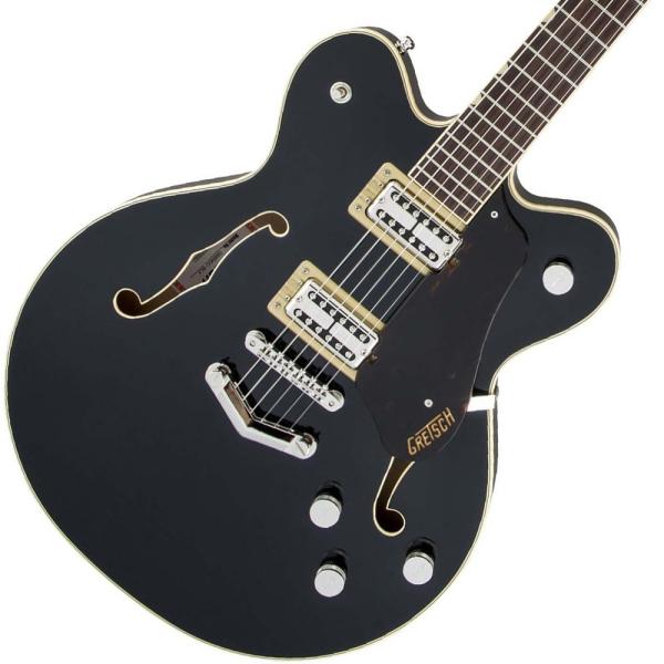 G6609 Players Edition Broadkaster Center Block Double-Cut with V-Stoptail