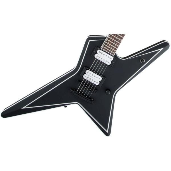 USA Signature Gus G. Star Satin Black with White Pinstripes
