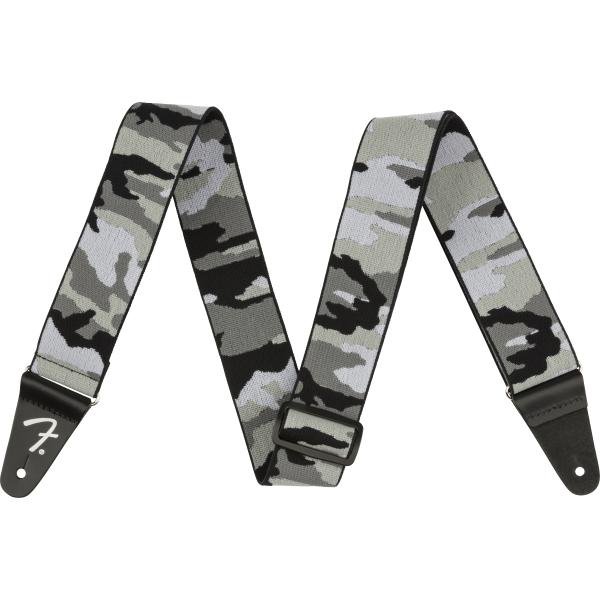 Fender / WeighLess 2 Inch Gray Camo Strap フェンダー(ACCセール)