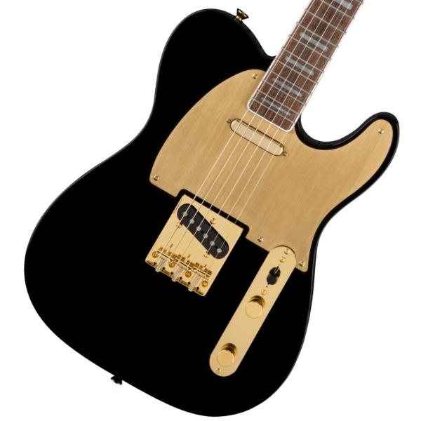 40th Anniversary Telecaster Gold Edition Laurel Fingerboard Black