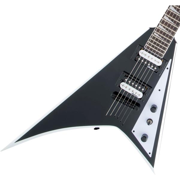 JS Series Rhoads JS32T Black with White Bevels