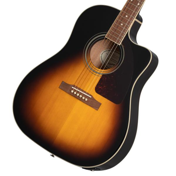 期間限定特価・エピフォン＜AJ-220SCE＞トップ単板・エレアコ Epiphone J-45 EC Studio (AJ-220SCE) NT ナチュラル エレアコ