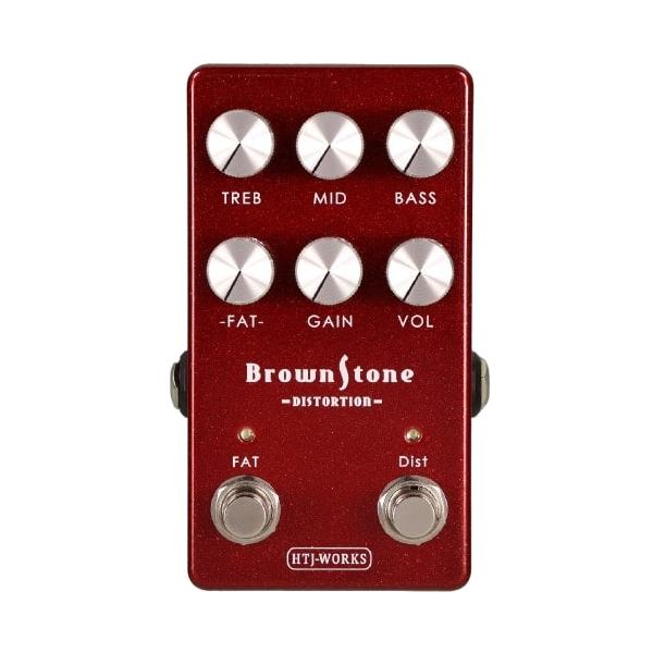 ギター HTJ-WORKS Brownstone Distortion セール品)HTJ-WORKS / BrownStone Distortion Red Metallic