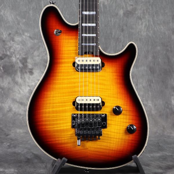Wolfgang USA 5A Flame Top Ebony Fingerboard 3-Tone Burst