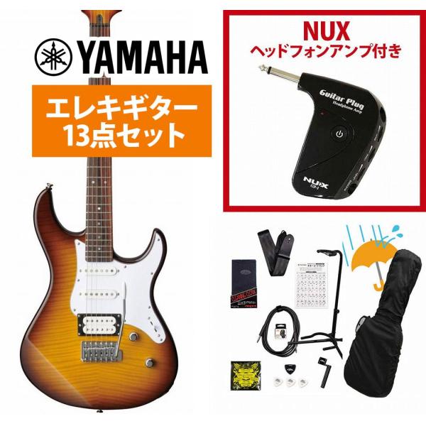 YAMAHA / PACIFICA212VFM TBS(タバコブラウンサウンバースト)  PAC-212VFM PAC212VFM GP-1アンプ付属エレキギター初心者セットR