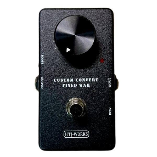 CUSTOM CONVERT FIXED WAHは特定の音楽に縛られることなく、プレイヤーの新たなプレイアビリティにお役立ちができることをコンセプトに開発されました。回路構成はオペアンプによる疑似的なWAH変化ではなく、インダクターを使用し...