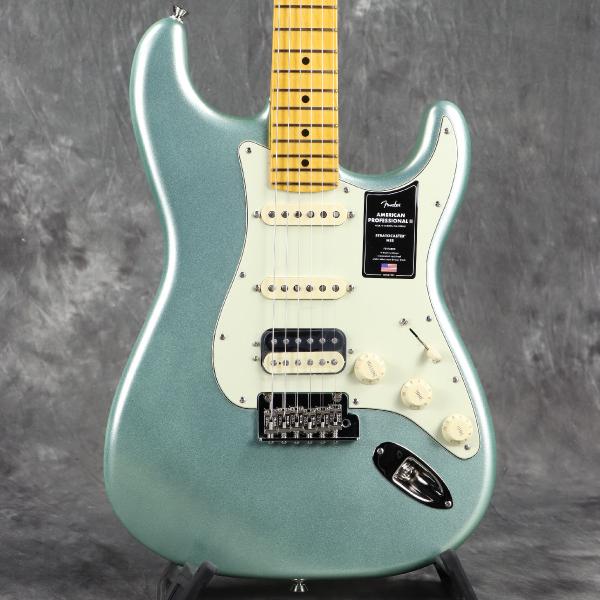 (WEBSHOPクリアランスセール)Fender / American Professional II Stratocaster HSS Maple Fingerboard Mystic Surf Green フェンダー(3.49kg)(S/N US24047642)