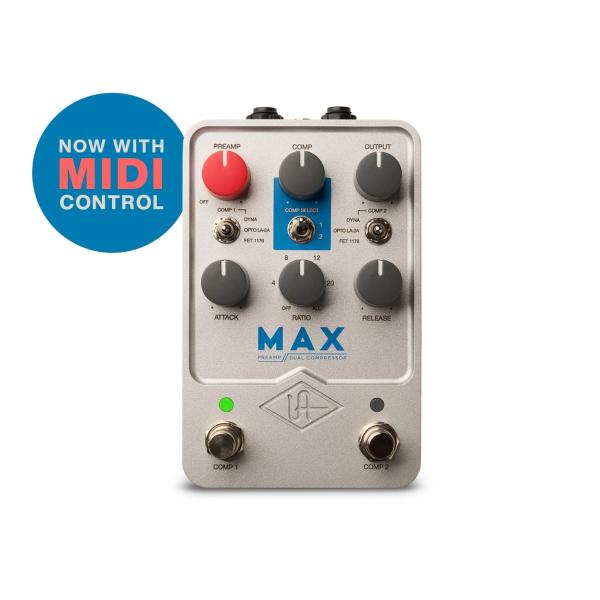 (数量限定特別価格) Universal Audio / UAFX Max Preamp &amp; Dual Compressor ユニヴァーサルオーディオ コンプレッサー (国内正規品)