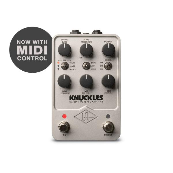 (セール品)Universal Audio / UAFX Knuckles '92 Rev F Dual Rec Amplifier ユニヴァーサルオーディオ ユーエーエフエックス ナックルズ