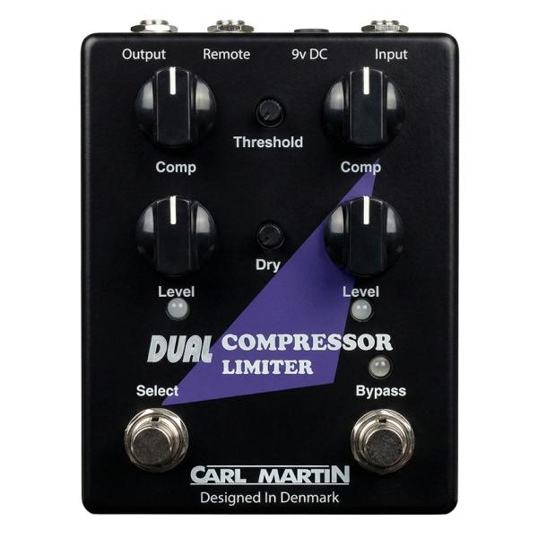 (新製品) Carl Martin / Dual Compressor Limiter スタジオグレード 高品位コンプレッサー カールマーチン (国内正規品)