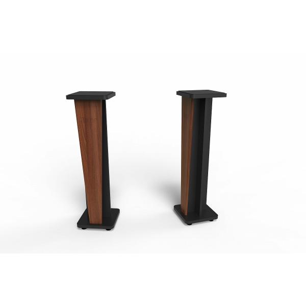 Croce Stand 36 Walnut/Black (Pair)