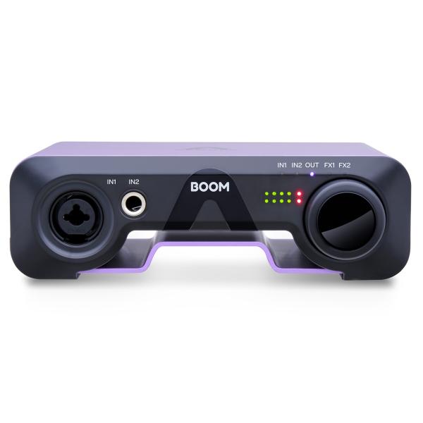 Apogee アポジー / BOOM (1年延長保証付き) DSP FX搭載 2x2 USB Type-Cオーディ オ・インターフェイス(お取り寄せ商品)