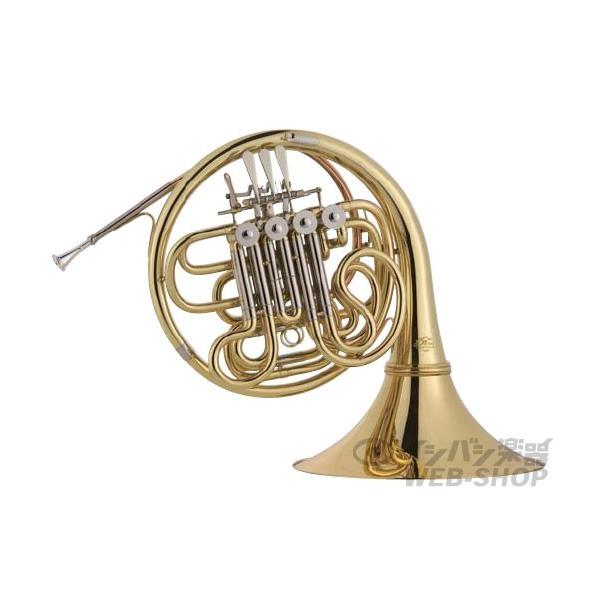 本格的な楽曲にも対応できる4ロータリーF/Bbフルダブルホルン。ブラスバンドからオーケストラまで、重圧なシンフォニックサウンドをお手ごろ価格で楽しめるセットです。ベルカット式でコンパクトに収納、楽に持ち運びができるショダー式セミハードケース...