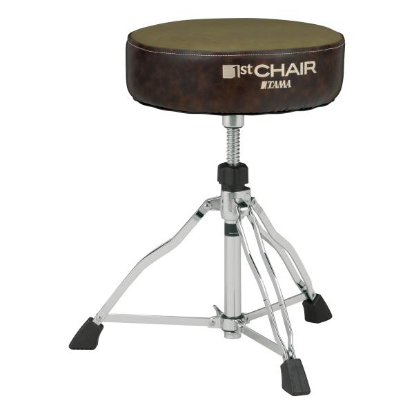 1st Chair Round Rider w/ Canvas Top Seats●汎用性の高さから根強い人気を持つ丸座シートの1st Chairドラムスローン "ラウンド・ライダー" シリーズ●通常の黒いシートとは異なる個性的なカラーバリ...