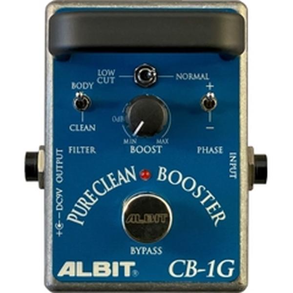 ギター ALBIT CB-1G PURE CLEAN BOOSTER ALBIT / CB-1G PURE CLEAN BOOSTER クリーンブースター 日本製 Made in