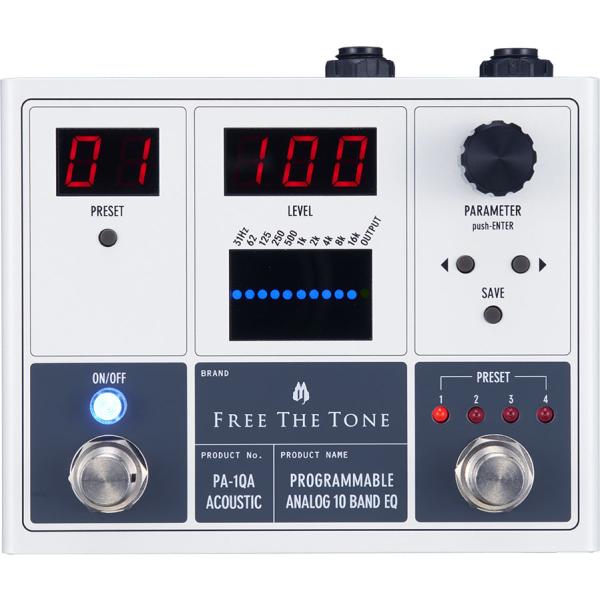 PA-1QA PROGRAMMABLE ANALOG 10 BAND EQ