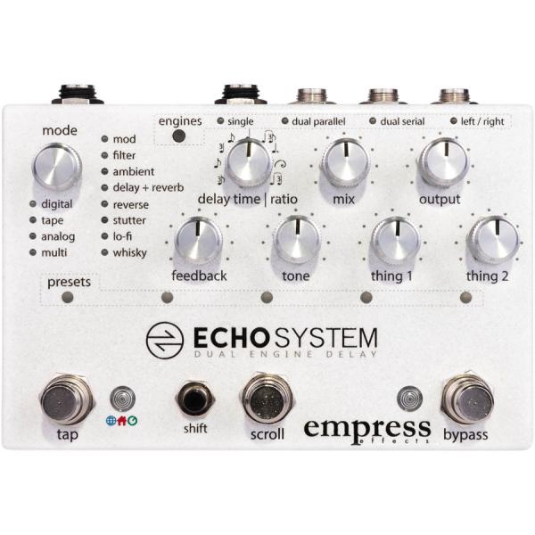 Empress Effects / Echosystem Dual Engine Delay ディレイ エコー