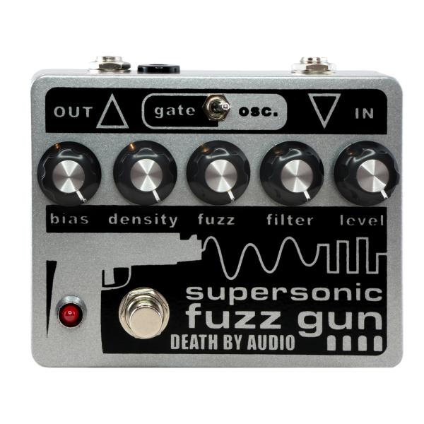 DEATH BY AUDIO / SUPERSONIC FUZZ GUN Fuzz/Oscillation/Gate/Infinite ディストーション ファズ デスバイオーディオ (国内正規品)