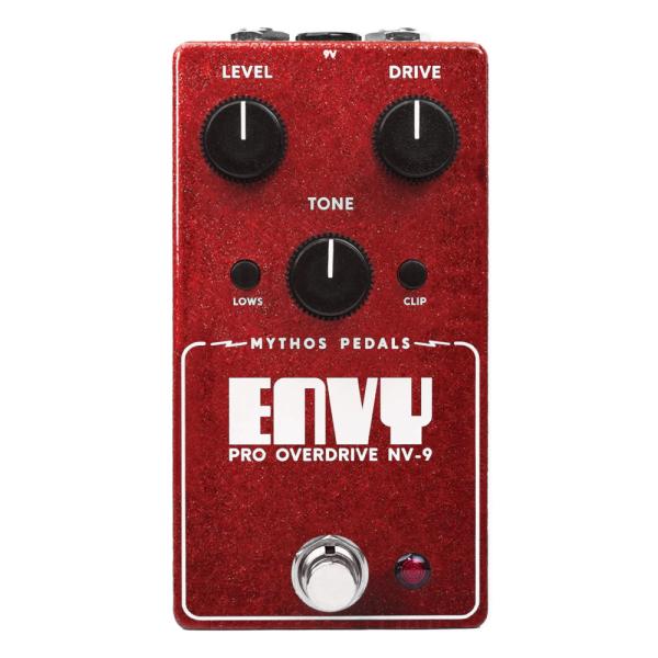 (購入特典有り)(国内限定50台)Mythos Pedals / ENVY Red sparkle Limited オーバードライブ ミソスペダルズ (国内正規品)(Fenderケーブルプレゼント)