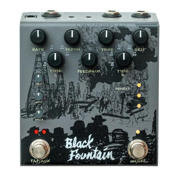 Black Fountain Stereo Slate