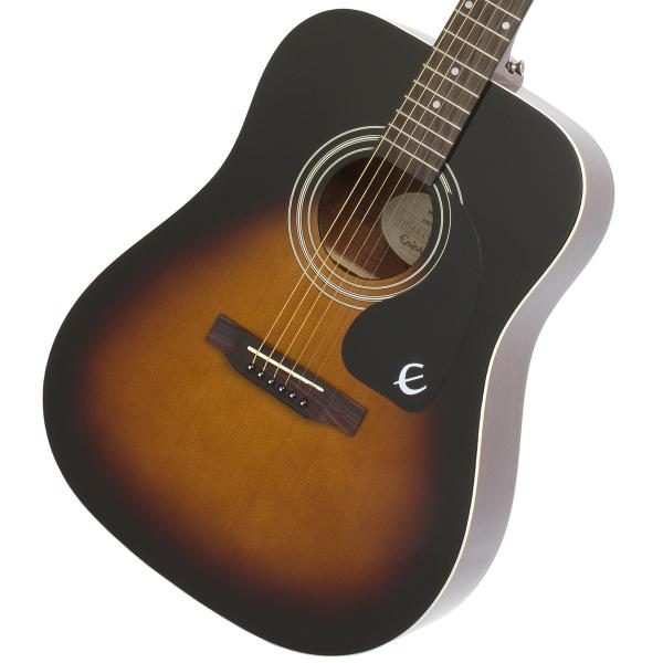EPIPHONEで最もポピュラーなドレッドノート・アコースティックギター!!Gibson直系ブランド”エピフォン”のドレッドノート・アコースティックギター。スプルースTop、マホガニーSide/Backといった王道のスペック!25.5"ロン...