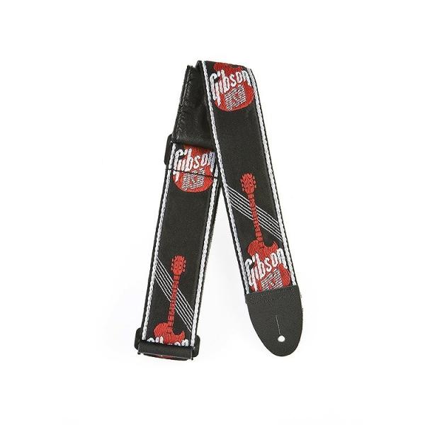 (WEBSHOPNAXZ[)Gibson / ASGG-600 The USA Woven Style 2 Strap w/ Gibson Logo Mu\ Xgbv
