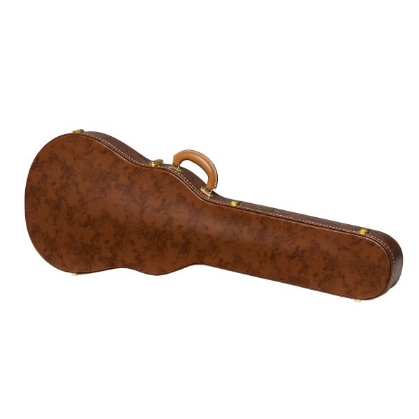 Lifton Historic 5-Latch Brown/Pink Hardshell Case for Les Paul (ASLFTCASE-5L-LPS)