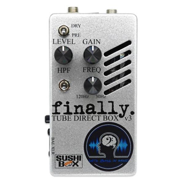 SUSHI BOX FX / Finally v3 チューブDI With Bass In Mind モデル ダイレクトボックス スシボックス (国内正規品)