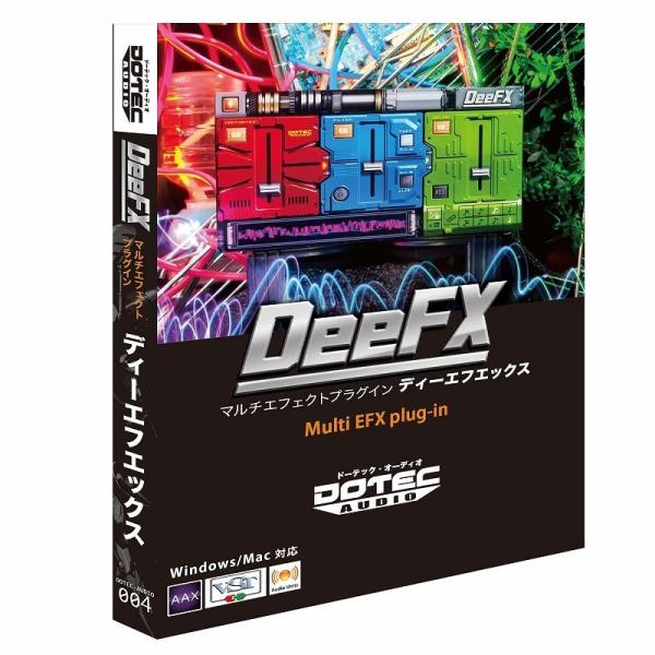 DOTEC AUDIO �h�[�e�b�N�E�I�[�f�B�I / DeeFX Multi Effector (VST/AU/AAX plug-in)(�����񂹏��i)(WEBSHOP)