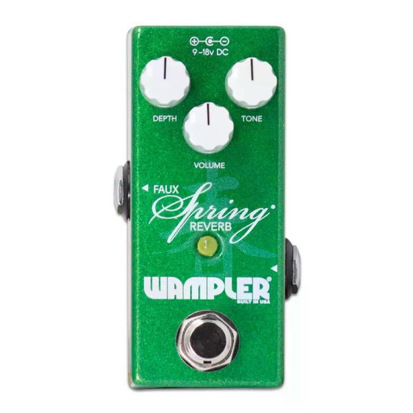 (購入特典有り)Wampler Pedals / Mini Faux Spring Reverb 高音質スプリングリバーブ ワンプラーペダル(国内正規品)(Fenderケーブルプレゼント)