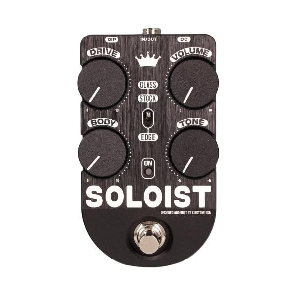 アンプ・エフェクターセール品)King Tone / THE SOLOIST Black