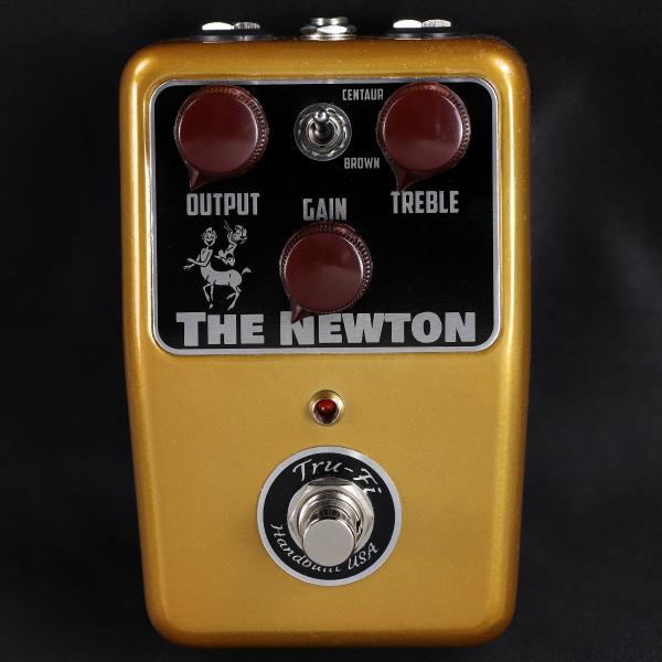 Tru-Fi THE NEWTON ギターエフェクター ゴールド Tru-Fi / Newton Miniシリーズ ブースター オーバードライブ (国内正規