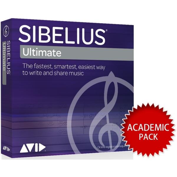 AVID アビッド / Sibelius Ultimate アカデミック版 (永続ライセンス)(お取り寄せ商品)