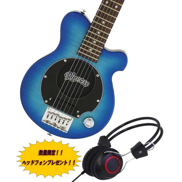Pignose / PGG-200FM See-through Blue アンプ内蔵 ミニエレキギター  ピグノーズ