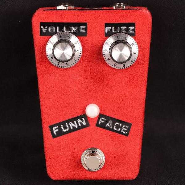 (セール品)Shin's Music / FUNN FACE FUZZ Red ファズ シンズミュージック