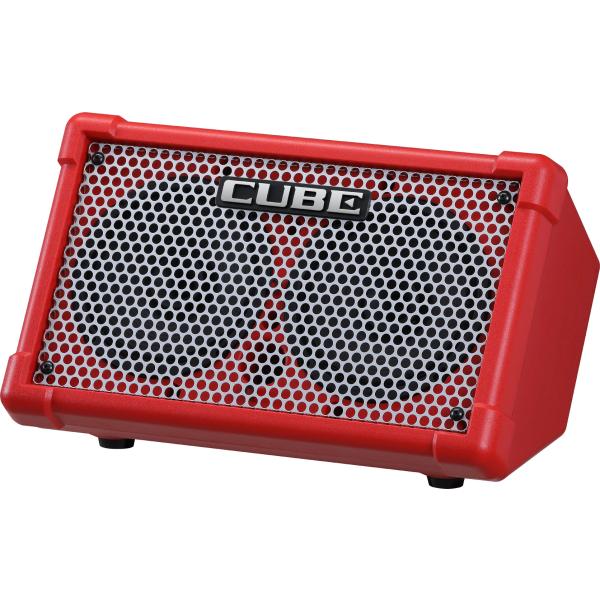 (新CUBEロゴ仕様/定番ストリートアンプ) BOSS / CUBE Street II Battery-Powered Stereo Amplifier Red ローランド ストリート ギターコンボアンプ ボス(PTNB)
