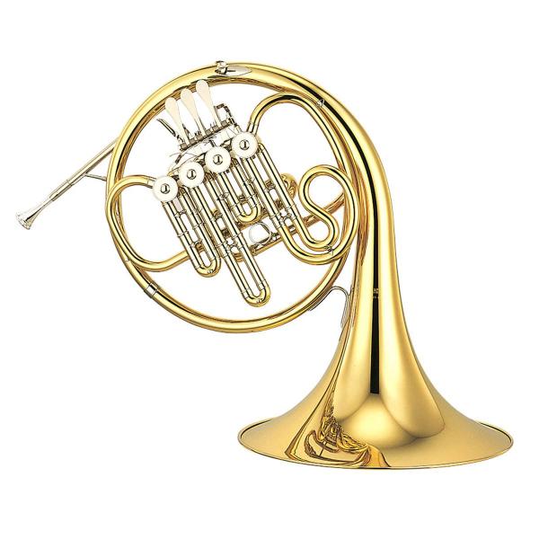 ■軽く、シンプルなB♭シングルホルン。ストップバルブ付自然で豊かな響きをもたらす、ゆったりとした巻き形状。高品位設計を受け継いだヤマハオリジナルのデザインです。明るく晴れやかな響き。定評のある正確な音程。また、第4抜差管はストップバルブとA...