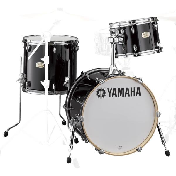 YAMAHA Bop-Kit SBP8F3RB ステージカスタム ドラムシェルキット 18BD 3点セット RBレーベンブラック(YRK)