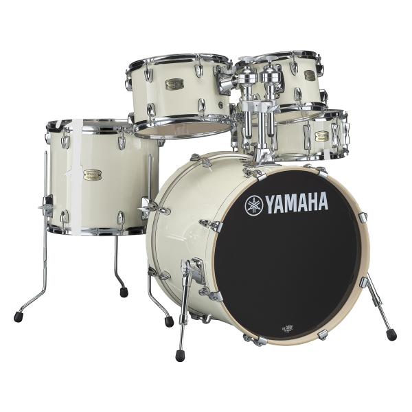 YAMAHA / SBP0F5 CLWクラシックホワイト ステージカスタム 5点シェルパック 20インチバスドラムセット(お取り寄せ商品)