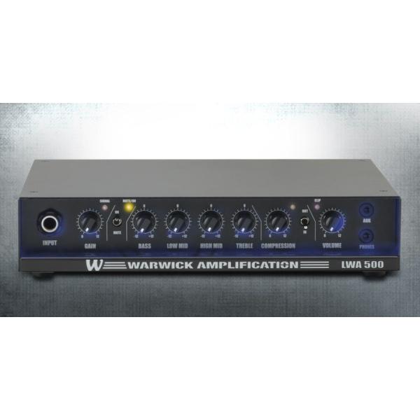 【美品】Warwick LWA500BK ベースヘッドアンプ500w ishibashi_80-4959112164741