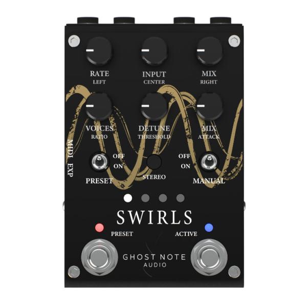 [80年代ラックサウンドの本質を凝縮] Ghost Note Audio / SWIRLS An entire 80s rack in a pedal ゴーストノートオーディオ (正規品)