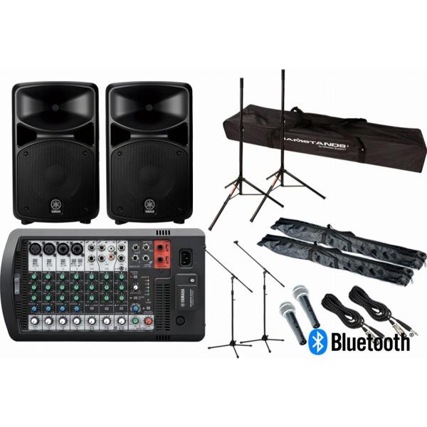 YAMAHA }n / STAGEPAS 600BT Xs[J[X^hE}CN&amp;}CNX^h2{Zbg(WEBSHOP)