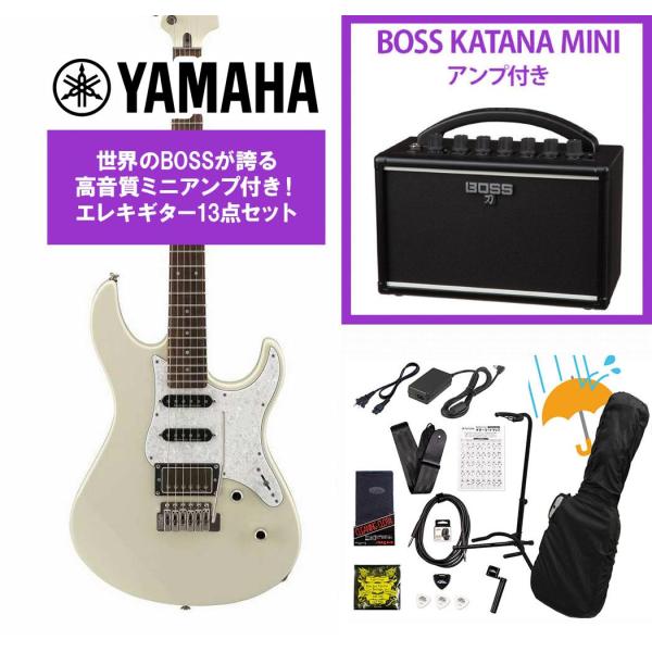 YAMAHA / Pacifica PAC612VIIX VWH (ヴィンテージホワイト)   BOSS KATANA MINI アンプ付き13点セット！