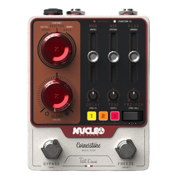 (購入特典有り)Cornerstone Music Gear / NUCLEO Signature of Paul Davids デジタルリバーブ (国内正規品)(Fenderケーブルプレゼント)