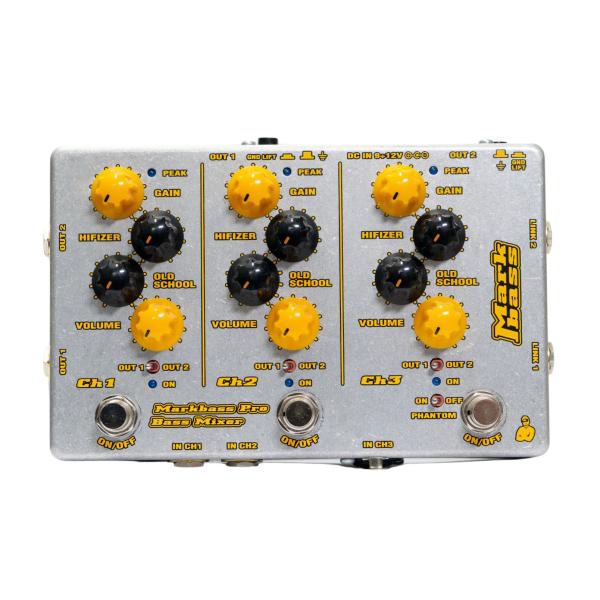 Markbass / MB PRO BASS MIXER MAK-PROBMIX 3チャンネルペダル型プロミキサー マークベース (国内正規品)(YRK)(PTNB)