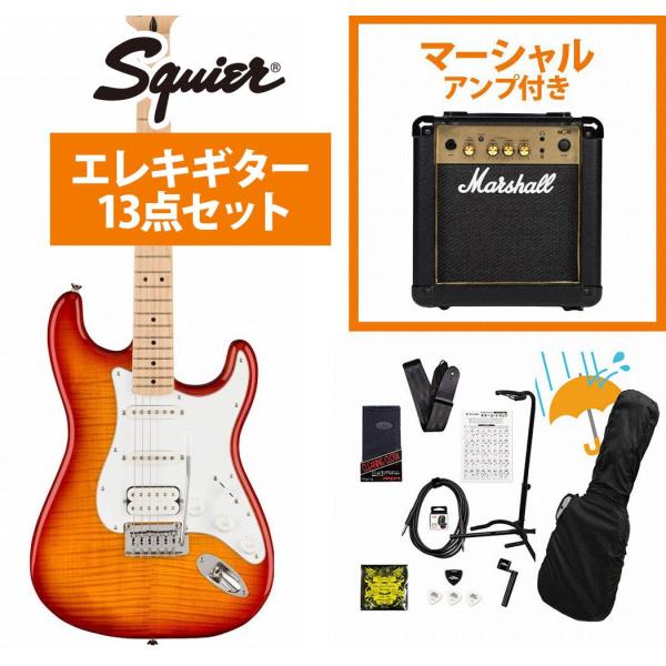 Squier by Fender / Affinity Series Stratocaster FMT HSS