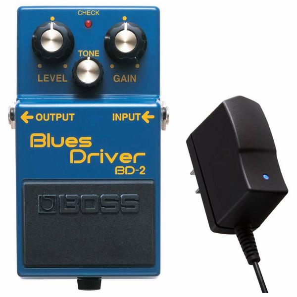 BOSS / BD-2 Blues Driver(純正ACアダプター同時購入セット)オーバードライブ ブルースドライバー BD2(YRK)