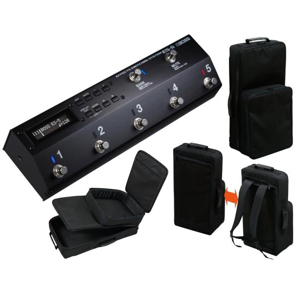 ［汎用型キャリーバッグ同時購入セット］BOSS / ES-5 Effects Switching System + EFXBP-01 スイッチャー スイッチングシステム ボス ES5(YRK)